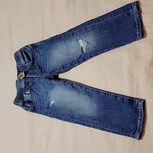 Toddler denim joggers